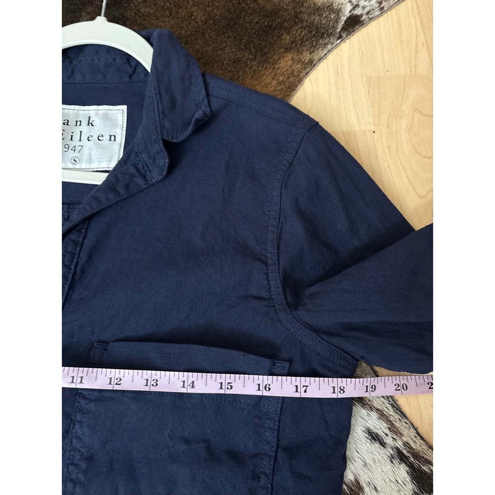 Frank & Eileen Ireland Utility Dress In Navy Size Small - Picture 7 of 8